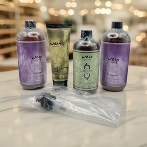 WEN Lavender & Sweet Almond Mint Hair Care Bundle Set